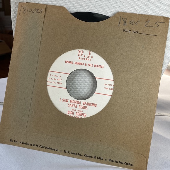 I Saw Momma Spanking Santa Claus 45 rpm record - Picture 2 of 4